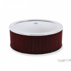 4500 DROP-BASE AIR CLEANER CHR W/6 IN