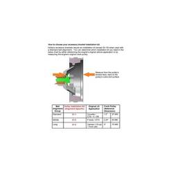 LS ACC DRV BRACKET KIT (WORKS WITH R4 A/C COMPRESS