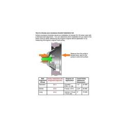 AC BRACKET SYSTEM  WITH R4 AC COMPRESSOR (FOR USE