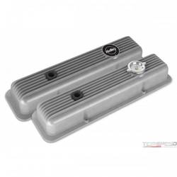 SBC MUSCLE SERIES VALVE COVERS FINNED NATURAL