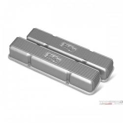 SBC HOLLEY VALVE COVERS FINNED NON-EMIS RAW