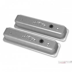 SBC VALVE COVERS CENTER-BOLT FINNED NON-EMIS NAT