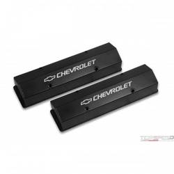 GM FAB ALUM VALVE CVR SBC  BLK