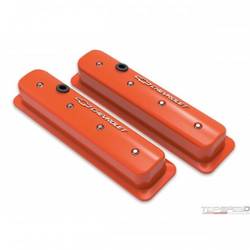 GM MUSCLE SBC CENTER BOLT V/C FINNED ORG