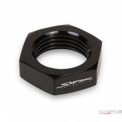 -6 BULKHEAD NUT BLACK