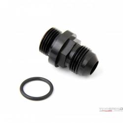 FUEL INLET FITTING (SHORT-6 STYLE) BLACK