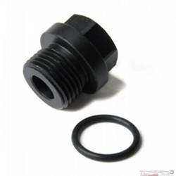 BILLET FUEL INLET PLUG-BLACK