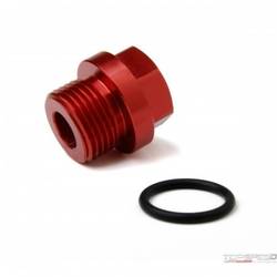 BILLET FUEL INLET PLUG-RED