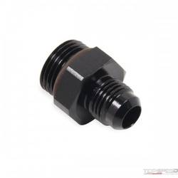 ADAPTOR  BLACK-6AN TO 8AN O-RING