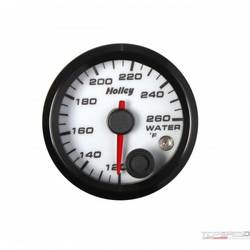 2-1/16 HOLLEY WATER TEMP GAUGE-WHT