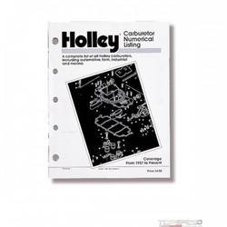 HOLLEY CARB NUM LIST (1990)