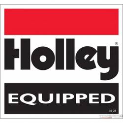 DECAL-HOLLEY EQUIPPED