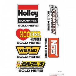 DECAL  HOLLEY BRANDS SOLD HERE