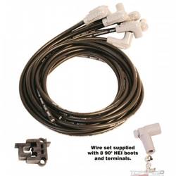 Wire Set Black Super Conductor Universal 8-cyl. 90f Plug/90f Plug