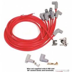 Wire Set Super Conductor 8-cyl. 90f Plug Socket/HEI Cap