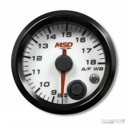 2-1/16 Standalone Wideband Air/Fuel Gauge White Face