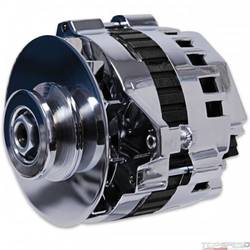 DynaForce Alternator 160 Amp Chrome Straight Mount