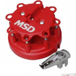 Distributor Cap and Rotor Kit MSD/Ford V8 85-95