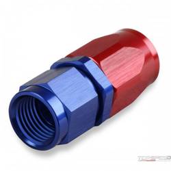 ST. SWIVEL HOSE END-10 RED/BLUE