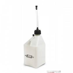 UTILITY JUG 5 GAL WHITE W/HOSE SQUARE