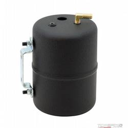 VACUUM CANISTER BLACK PAINTED
