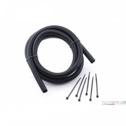 WIRE COVER KIT 6ft.L X 1/2in. BLCK