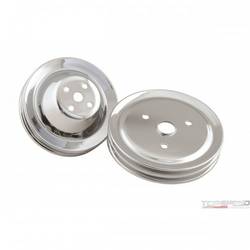 CHRM PULLEY SET SB CHEV