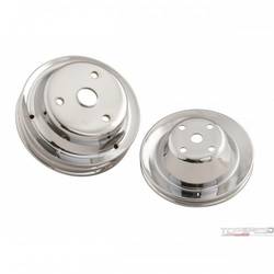 CHRM PULLEY SET SB CHEV