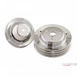 CHRM PULLEY SET SB CHEV