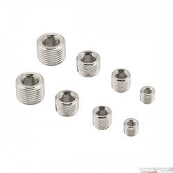 CHROME PIPE PLUG SET 8 PC