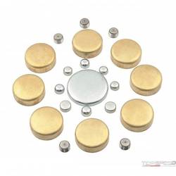 BRASS FREEZE PLUG KIT SB CHEV