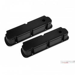 CAST ALUM V/C BLACK, FINNED SBF 260-351W