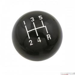 KNOB 5 SPEED CL BLK 3/8-16 UNC