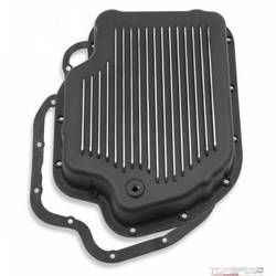 TRANS PAN GM TH-400 BLACK ALUMINUM