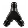 Y ADAPTER-6-6-6 BLACK