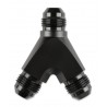 Y ADAPTER-8-8-8 BLACK