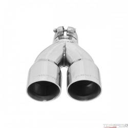 EXHAUST TIP 3 OD ANG DUAL 2.25 CLMP