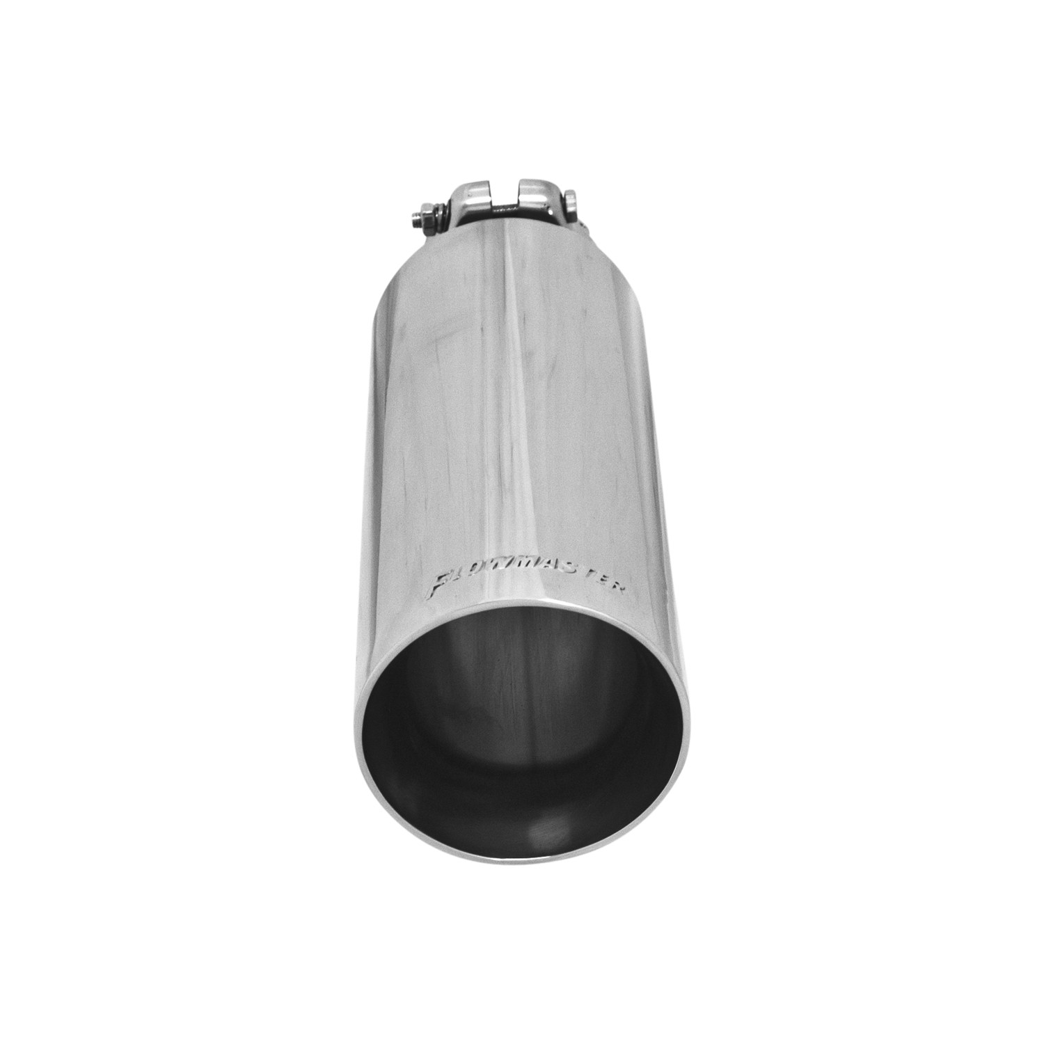 Flowmaster 15397 Stainless Steel 3.5/" Angle Cut Exhaust Tip fits 2.5/" Tailpipe