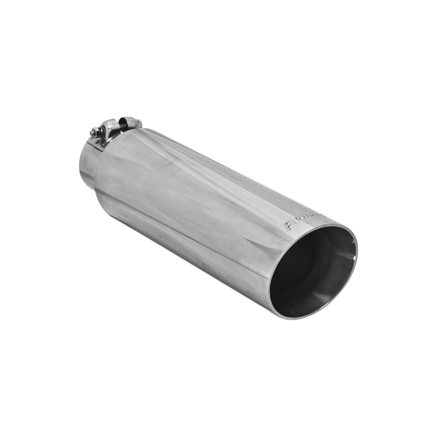 Flowmaster 15397 Stainless Steel 3.5/" Angle Cut Exhaust Tip fits 2.5/" Tailpipe