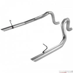 Tailpipes 2.5in Pair 87-93 Mustang