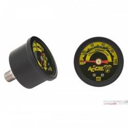 OIL PRESSURE GAUGE 100 PSI BLK