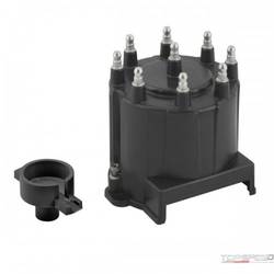 CAP/ROTOR GM HEI BLACK