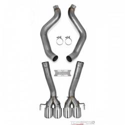 2005-08 C6 CORVETTE AXLE BACK EXHAUST W/O MUFFLERS