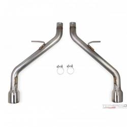 16 CAMARO V6 304SS AXLE BACK EXHAUST W/O MUFFLERS