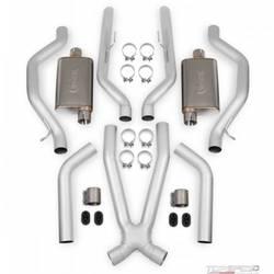 1973-87 GM C-10 TRUCK EXH SYS REAR EXIT 25 IN