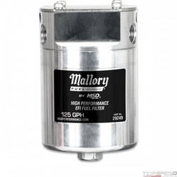 Mallory   Fuel Filter   EFI  125 GPH