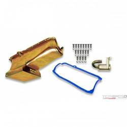 OIL PAN KIT 7QT ZINC FINISH 86 02 SBC (DRAG)