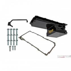 OIL PAN KIT 7QT BLACK FINISH GM LS ENGINES (DRAG)