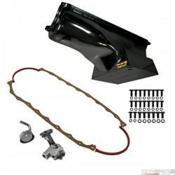OIL PAN KIT 8QT BLACK FINISH 70 82 FORD 351C 351M
