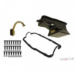 OIL PAN KIT 7QT BLACK FINISH 65 87 351W SBF (DRAG